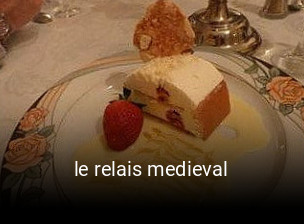 le relais medieval réservation de table