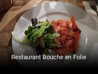 Restaurant Bouche en Folie réservation en ligne