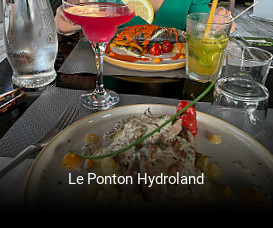Le Ponton Hydroland réservation de table