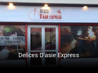 Delices D'asie Express réservation de table