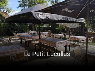 Le Petit Lucullus réservation de table