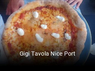 Réserver une table chez Gigi Tavola Nice Port maintenant