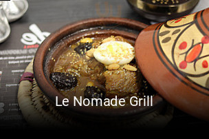 Le Nomade Grill réservation en ligne