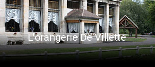 L'orangerie De Villette réservation en ligne