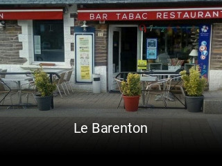 Le Barenton réservation de table