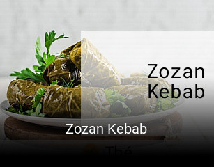 Réserver une table chez Zozan Kebab maintenant