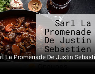 Sarl La Promenade De Justin Sebastien réservation