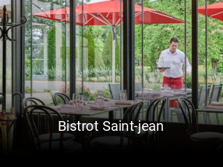 Bistrot Saint-jean réservation de table