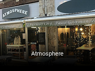 Atmosphere réservation de table