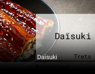 Réserver une table chez Daïsuki maintenant
