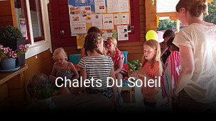 Chalets Du Soleil réservation en ligne