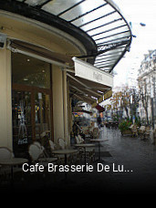 Cafe Brasserie De Luxe Le Terminus réservation de table