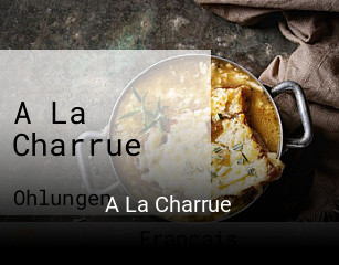 A La Charrue réservation