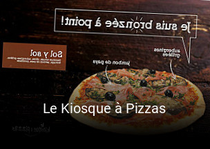 Le Kiosque à Pizzas réservation