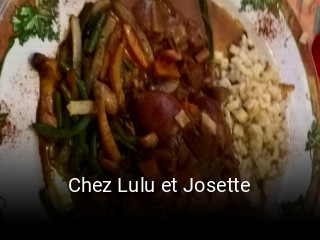 Chez Lulu et Josette réservation de table