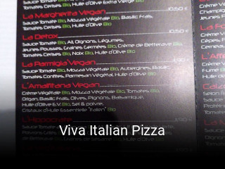 Viva Italian Pizza réservation en ligne