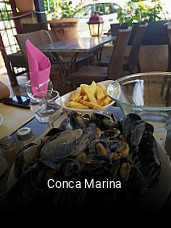 Conca Marina réservation de table