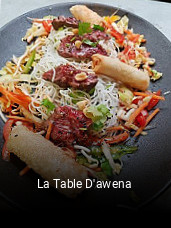 La Table D'awena réservation de table