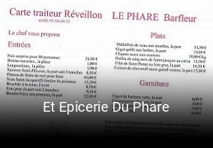 Et Epicerie Du Phare réservation en ligne