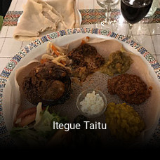 Itegue Taitu réservation