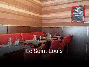 Le Saint Louis réservation de table