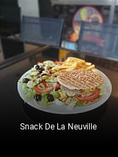 Snack De La Neuville réservation de table
