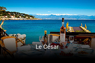 Le César réservation de table