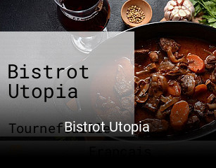 Bistrot Utopia réservation