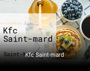 Kfc Saint-mard réservation de table