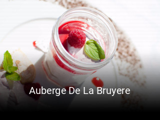 Auberge De La Bruyere réservation de table