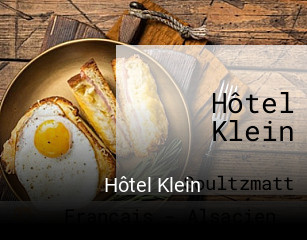 Hôtel Klein réservation en ligne