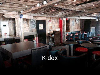 Réserver une table chez K-dox maintenant