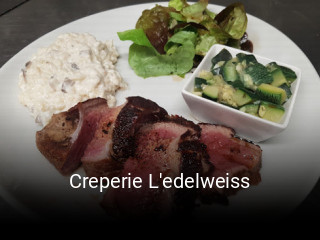 Creperie L'edelweiss réservation de table
