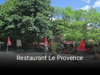 Restaurant Le Provence réservation de table