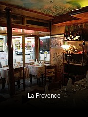 Réserver une table chez La Provence maintenant