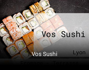 Vos Sushi réservation en ligne