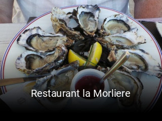 Restaurant la Morliere réservation