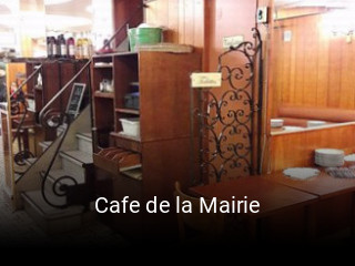 Cafe de la Mairie réservation