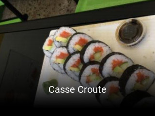 Casse Croute réservation de table