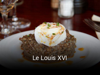 Le Louis XVI réservation en ligne