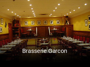 Brasserie Garcon réservation