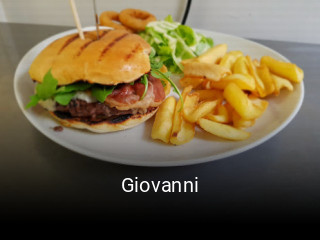 Giovanni réservation en ligne