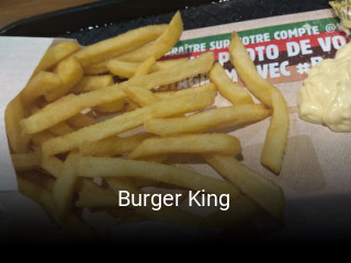 Burger King réservation en ligne
