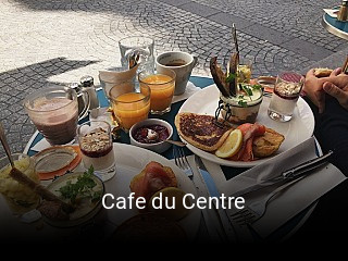 Cafe du Centre réservation
