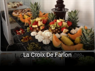 La Croix De Farlon réservation de table
