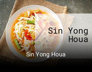 Sin Yong Houa réservation