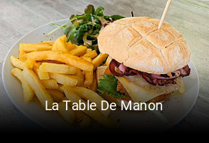 Réserver une table chez La Table De Manon maintenant