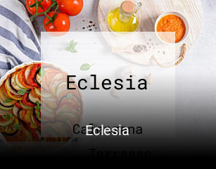 Eclesia réservation de table
