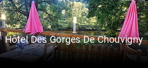 Hôtel Des Gorges De Chouvigny réservation de table