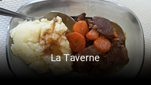 La Taverne réservation
